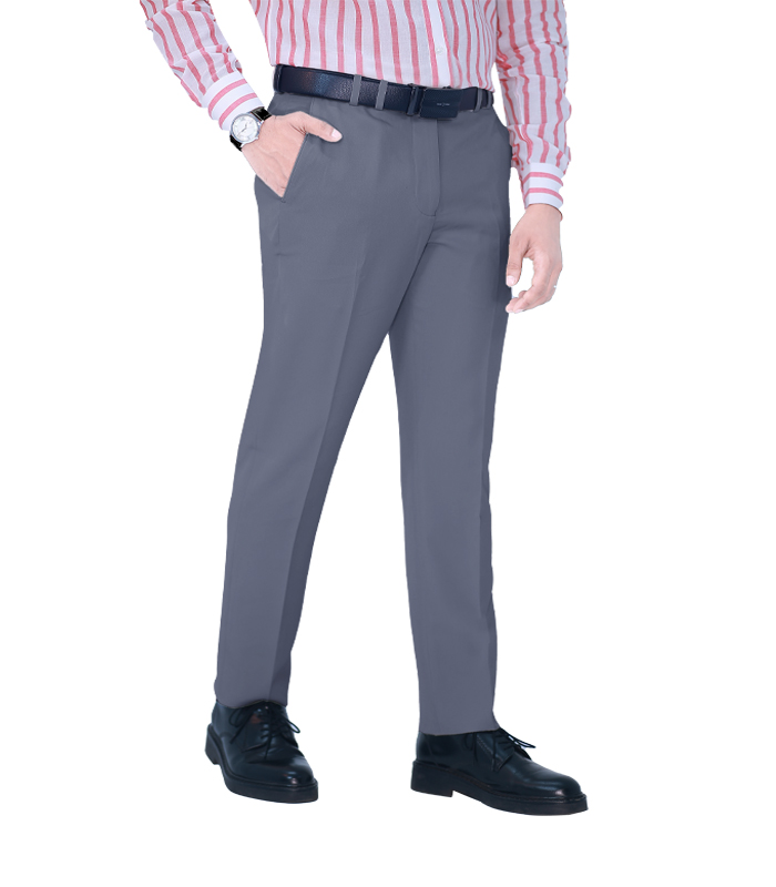 Men’s Formal Trouser : 1000 (GREY 4)PP