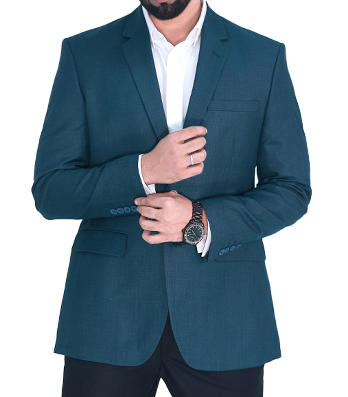 Men’s Formal Blazer Color: SW Dark Green (1)