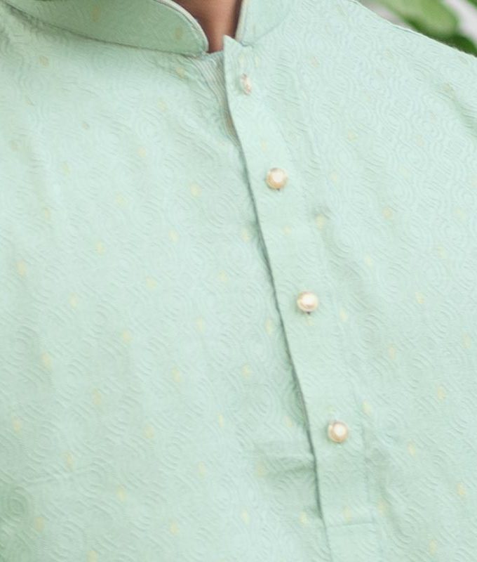 Men's Punjabi & Pajama : Lemon Design