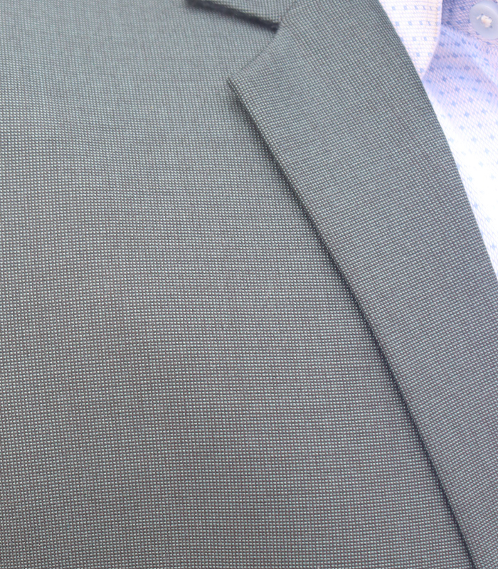 Formal Slim Blazer for Men Color: Grey Dot(32) - FIT ELEGANCE