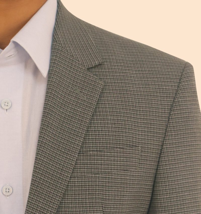 Men's Formal Blazer Color: (773) Black Ash CK - Image 4