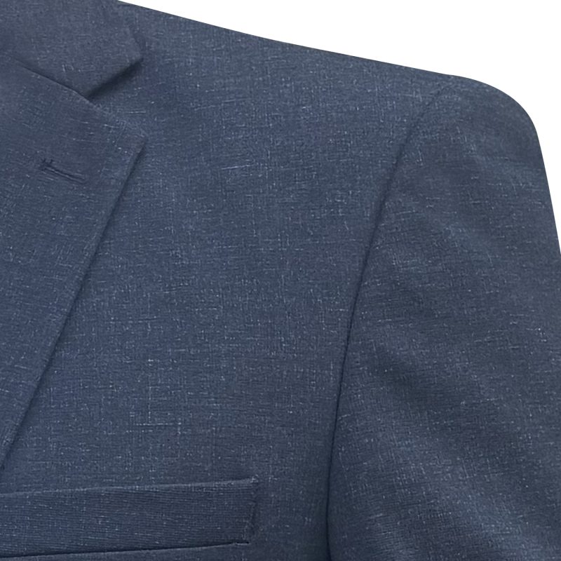 Men's Formal Blazer Color: (EW) Blue Black