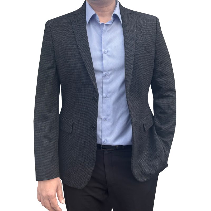 Men's Formal Blazer Color: (EW) Charcoal CK