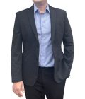 Men’s Formal Blazer Color: (EW) Charcoal Check