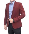 Men’s Formal Blazer Color: (EW) Brick Design