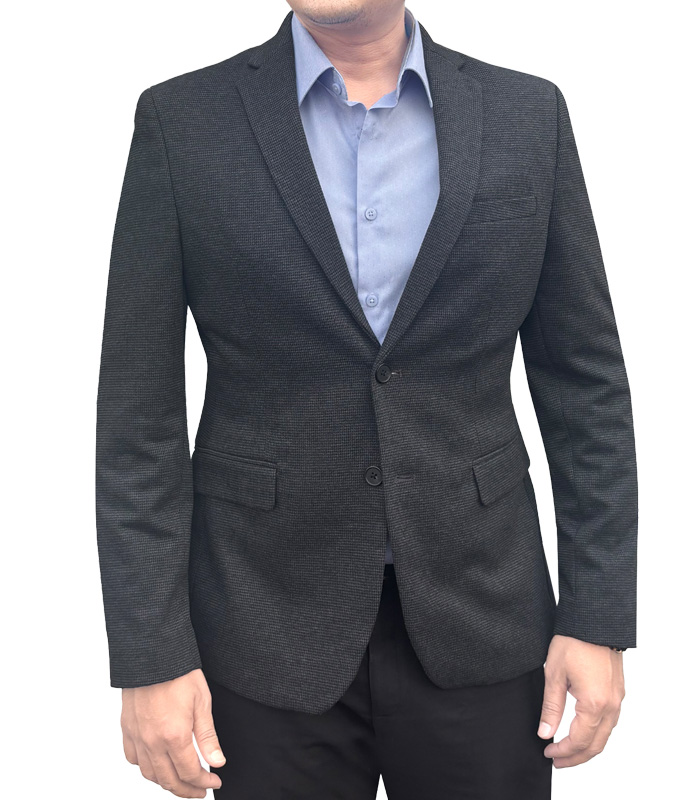 Men’s Formal Blazer Color: (EW) Charcoal CK