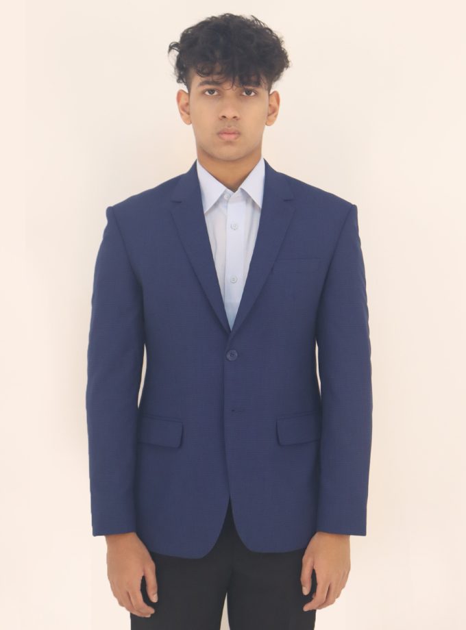 Men’s Formal Blazer Color: (973) Blue Box CK