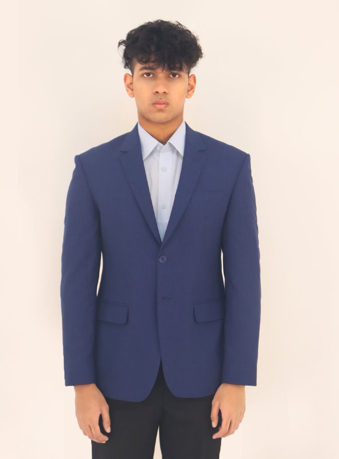 Men’s Formal Blazer Color: (973) Blue Box CK