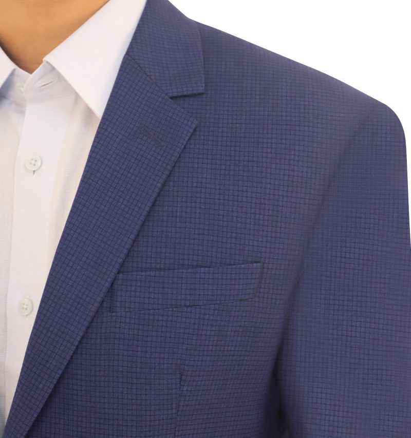 Men's Formal Blazer Color: (773) Blue Box CK - Image 2