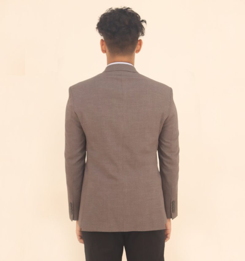 Men's Formal Blazer Color: (773) Black Ash CK - Image 3