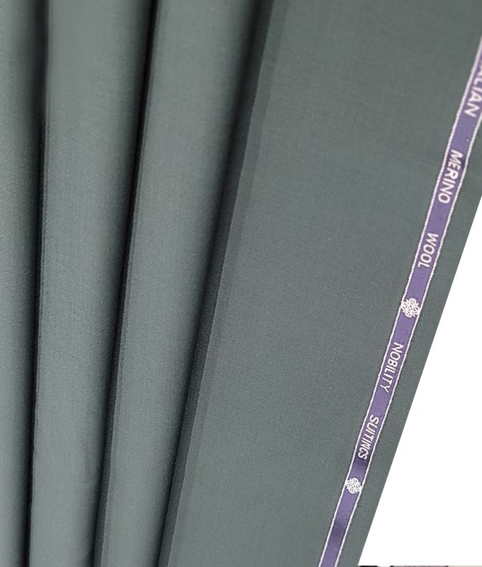 Nobility Suiting Fabrics : Green color