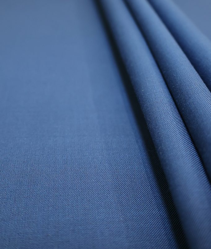 Pure Wool Fabrics : DK Blue