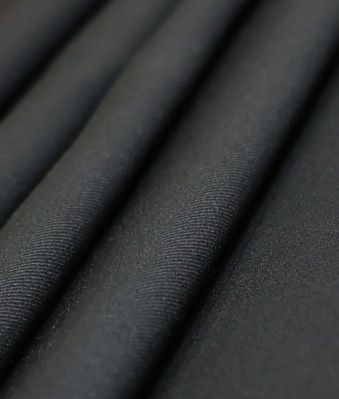 Nobility Suiting Fabrics: Pure Black