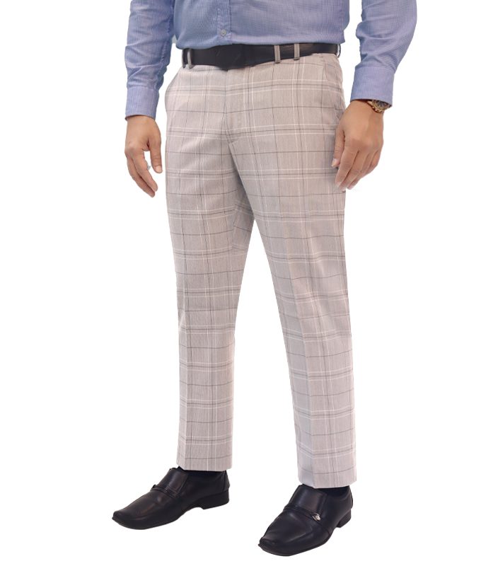 Men’s Formal Trouser: (87EW) LT ASH Ck