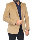 Men’s Formal Blazer Color: (BASIC989) Brown Cord