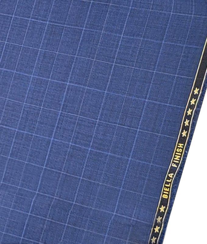 Nobility Suiting Fabrics: Blue Box Ck