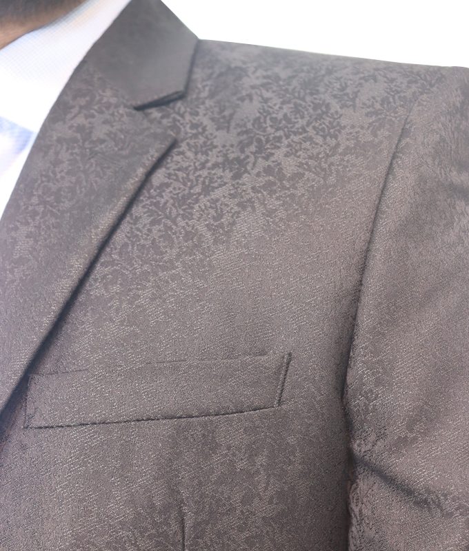 Men's Formal Blazer Color: (BASIC989) Black DG