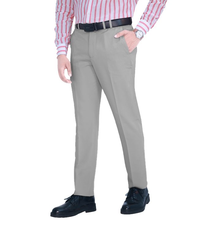 Men’s Formal Trouser: (990) LT ASH