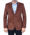 Men’s Formal Blazer Color: (BASIC989) Chocolate Cord