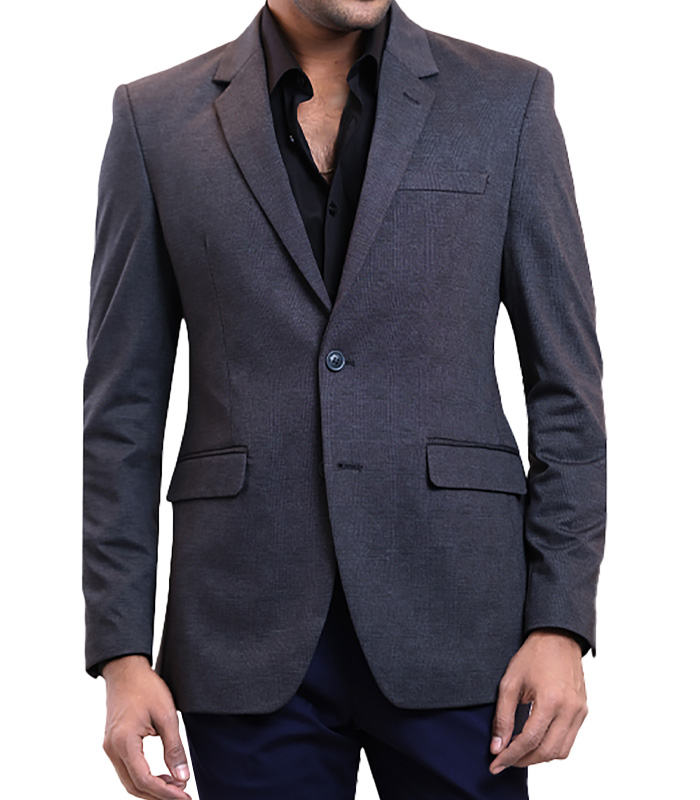 Men’s Formal Blazer Color: (BASIC989) GREY CK (37)
