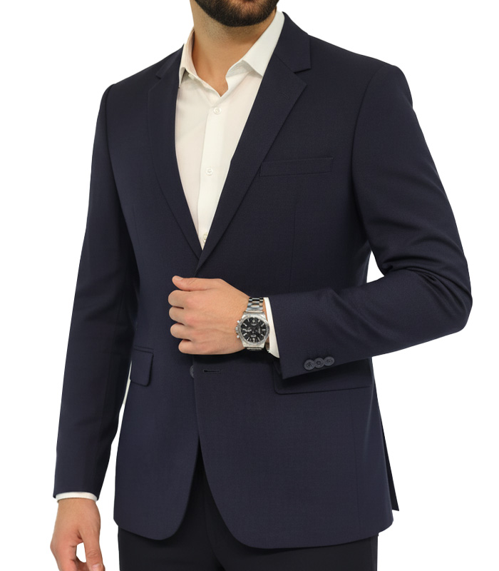 Men’s Formal Blazer Color: (984) Midnight Blue(9)