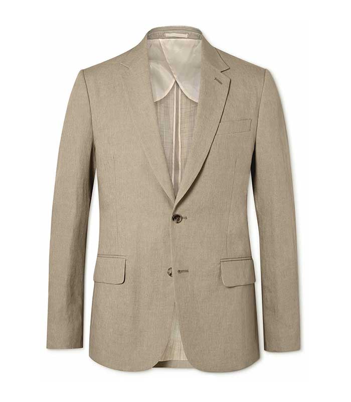 Men’s Formal Blazer Color: (999) LT BAIGE(4)