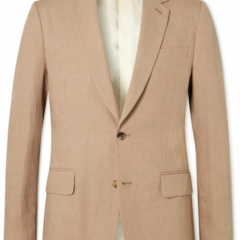 Men’s Summer Blazer Color: (999) DK BAIGE(4)
