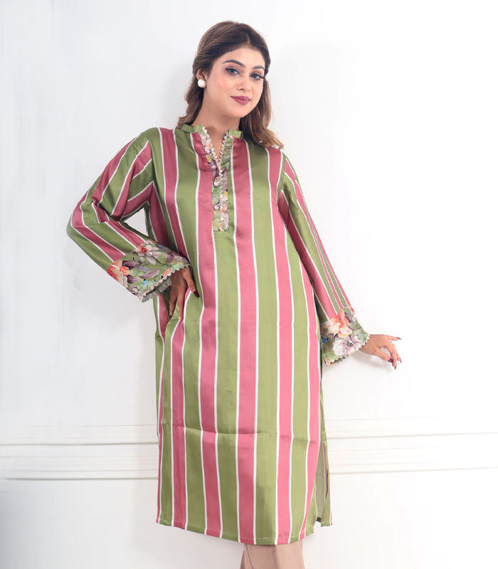 Feme Kurti:  Pink Strip