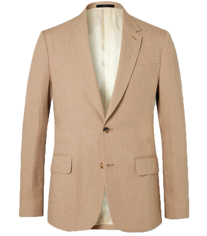 Men’s Summer Blazer Color: (999) DK BAIGE(4)