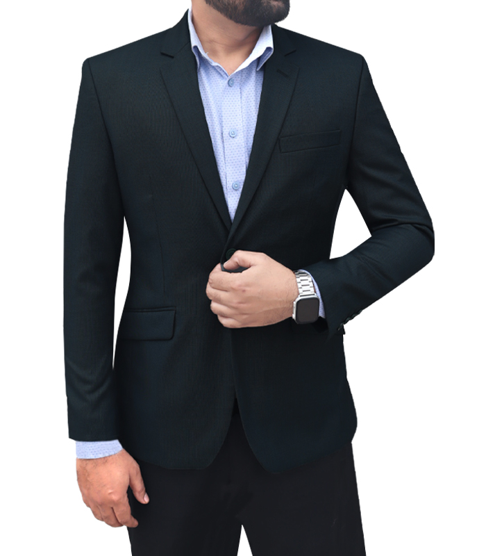 Men’s Formal Blazer Color: BLACK(163)