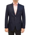 Men’s Formal Blazer Color: BLACK BLUE DG(152)