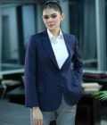 Women’s Formal Blazer Color: 2.NAVY